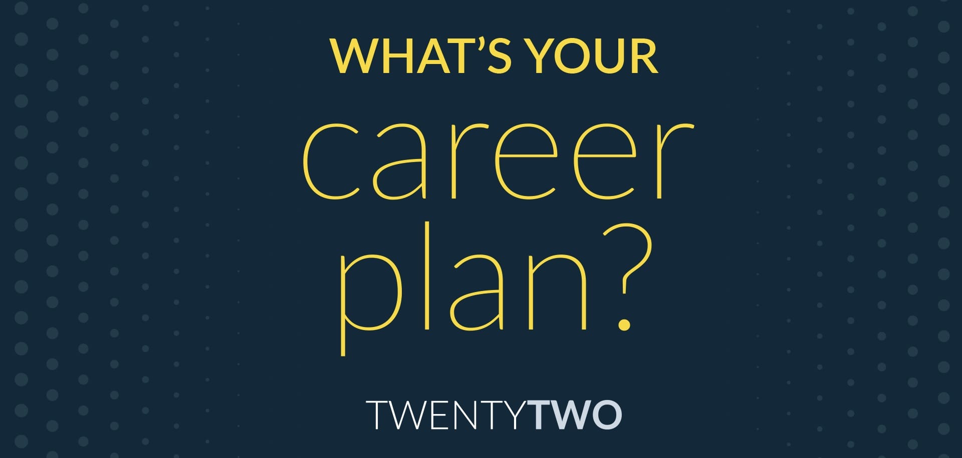 Career Plan Blog header